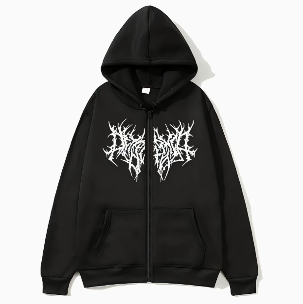 Printed Hoodie